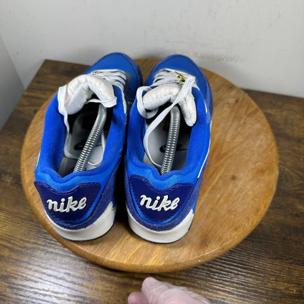 Nike Air Max 90 SE First Use Signal Blue Mens Sneakers DB0636-400 Size 10